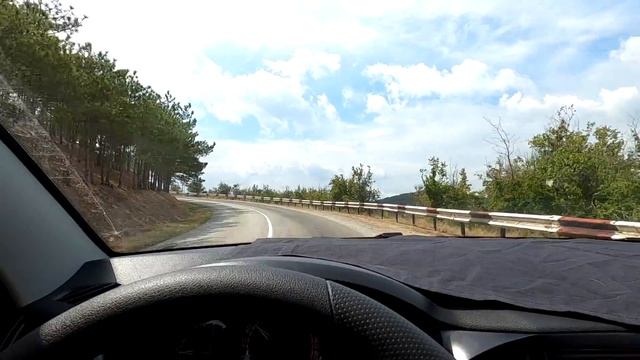 Lada Vesta 1.6 CVT #3. МИФ "Вариатор в гору не едет". Проверяю на серпантине (Крым) смотреть онлайн