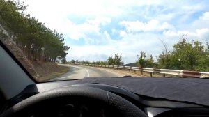 Lada Vesta 1.6 CVT #3. МИФ "Вариатор в гору не едет". Проверяю на серпантине (Крым)