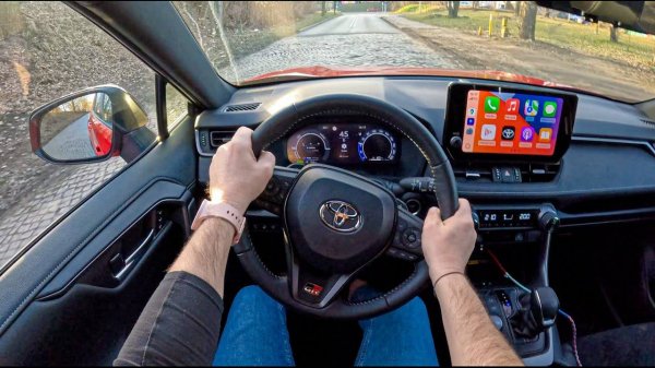 2025 TOYOTA RAF4 GR SPORT 2.5 HYBRID 306 HP - POV TEST DRIVE Тест драйв авто от первого лица