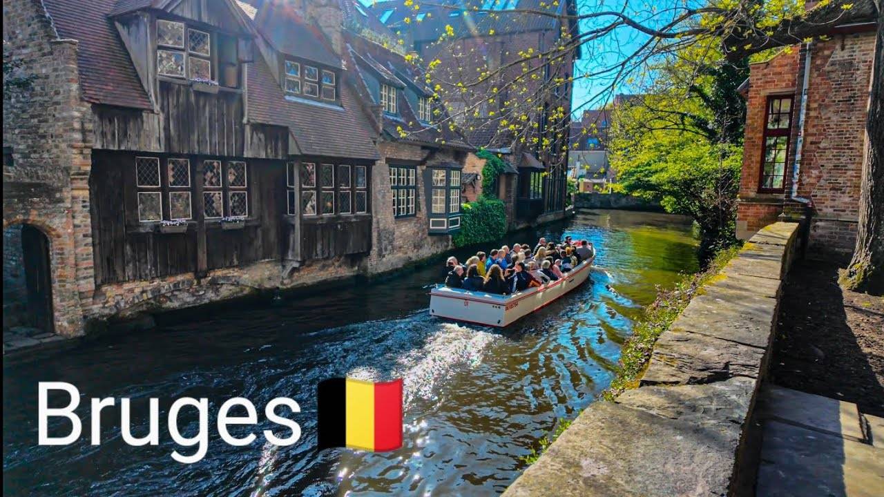 Belgium, Bruges - Discover Belgium’s Historic Beauty Walking Tour смотреть онлайн