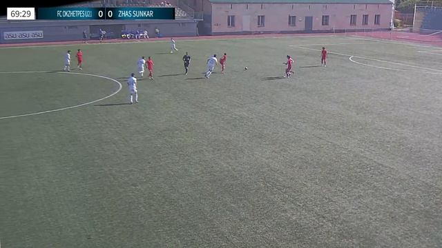 Окжетпес-М – Жас Сункар. 9 тур. Вторая лига 2022 смотреть онлайн