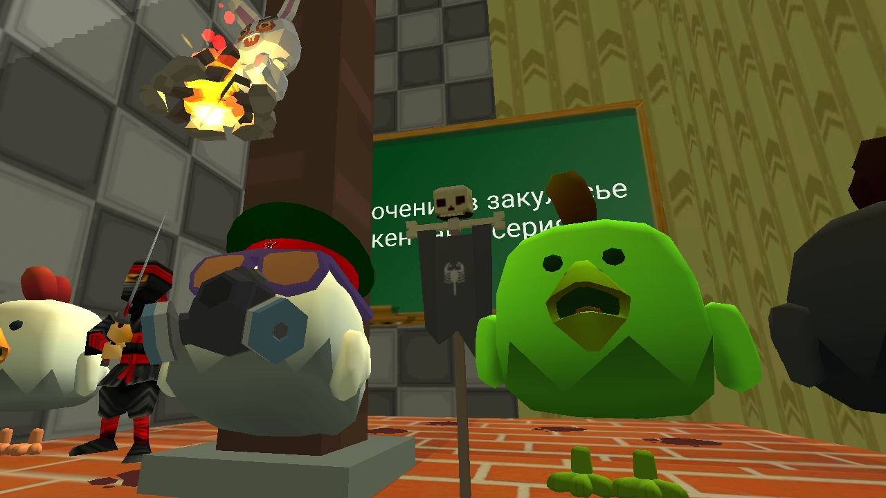 Приключения в закулисье чикен ган 1 серия 1 сезона. (начало)