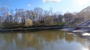 КИРОВ. НА ПРУДУ У ЦИРКА. ПАРК ИМ. КИРОВА.