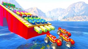 Мультики для Детей Тачки Сказочные Монстр Маккуин и Друзья Тачки Диснейленд Мультфильм для Детей