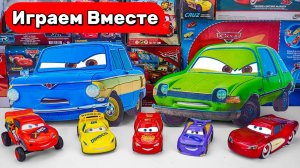 Машинки мультики 🚗 Играем в машинки из мультика Тачки: Молния Маккуин и монстр-трак 🚗