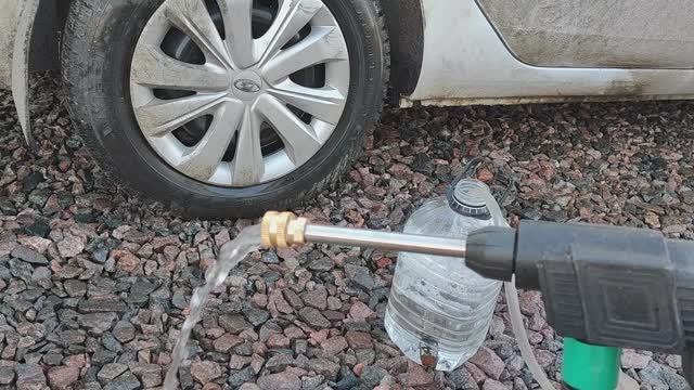 Аккумуляторная автомойка - можно ли поливать огород?