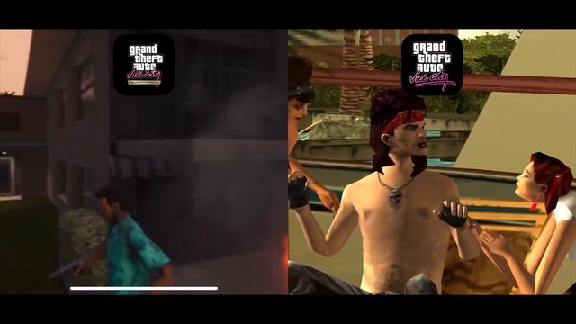 Definitive vs Original - GTA: Vice City - 4K Mobile Comparison - iOS Android - iPhone Pro Max смотреть онлайн