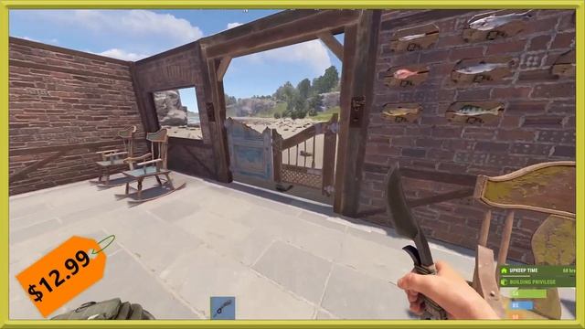 Rust Skins | Frontier Decor Pack, Armageddon SAR, Lowpoly Thompson, Thundergold Boots & Gloves #344