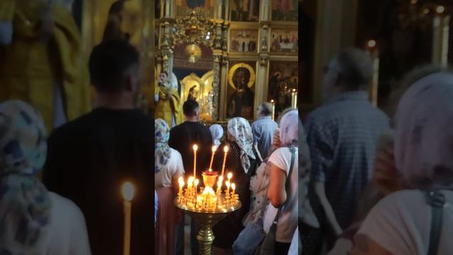 Божественная литургия.07.07.24.г Проповедь.О.Владимир