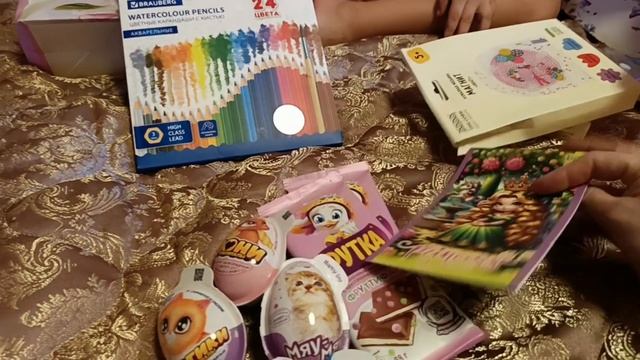 распаковка подарков от подруг смотреть онлайн