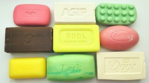 асмр резка яркого мыла. cutting soap