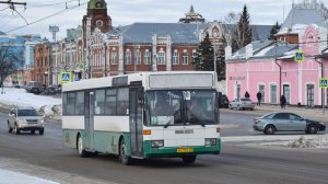 Автобус Mercedes-Benz O405 (АН 714 22). Покатушки по Барнаулу.