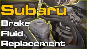 Замена тормозной жидкости Subaru