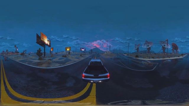 GTA 360 VR 8k | white pickup | panoramic movie смотреть онлайн