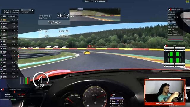 SRS Euro Porsche GT4 Series - Etapa 3 - Spa смотреть онлайн