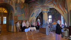 Задостойник Пасхи, муз.Т.Метелёвой, Свято-Николаевский храм, пгт.Ясиновка