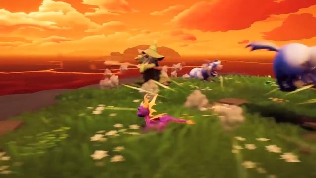 Короткий видеоролик переиздания Spyro: Reignited Trilogy смотреть онлайн
