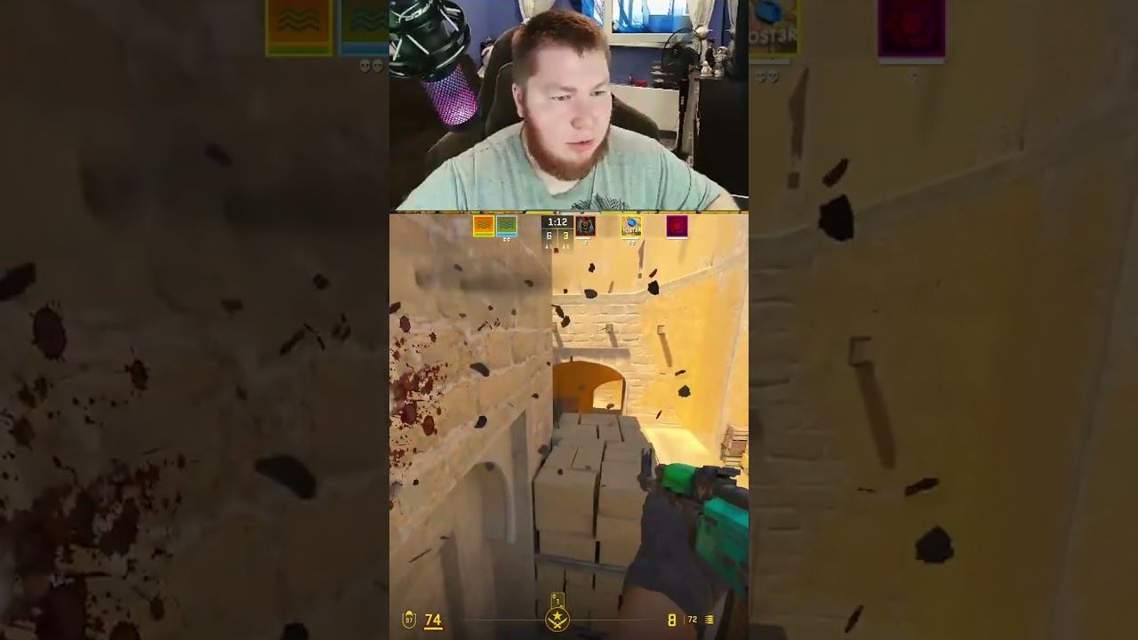 Нет Аима и нет тактики?) #кс #cs #cs2 #кс2 #shorts смотреть онлайн