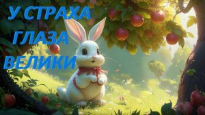 У страха глаза велики. Русская народная сказка. Аудиосказка.