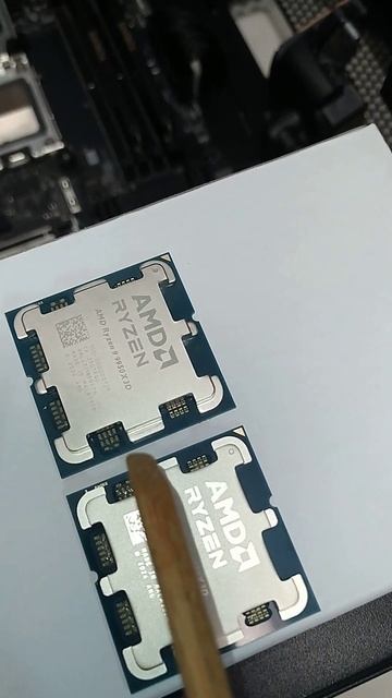 Как отличить новый процессор AMD AM5 от БУ? Про след на процессоре после установки в сокет AM5. смотреть онлайн