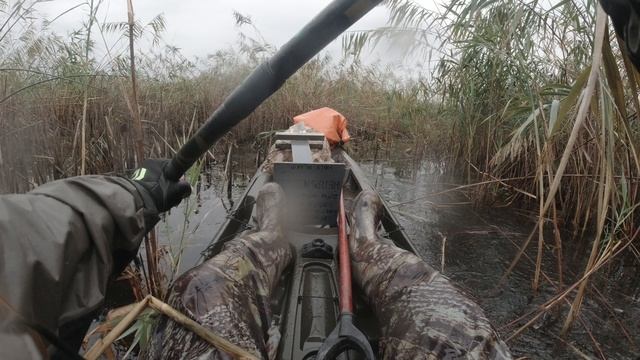 ОХОТА НА КАЯКЕ НА БОЛОТЕ / УТИНАЯ ОХОТА