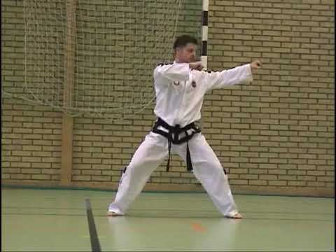 По Ун видео тхэквондо туль на Черный пояс 1 Дан, хьенг 36 движений, комплекс Po-Eun Tul спорт Sports смотреть онлайн