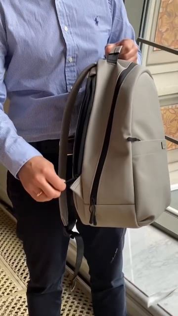 Рюкзак Флэт из кожи наппа от @longrivermoscow #кожаныеизделия # смотреть онлайн