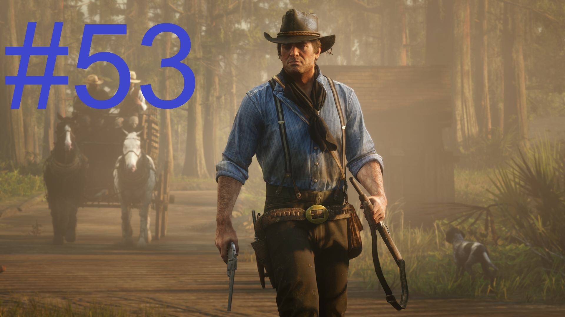 #53 Red Dead Redemption 2 Развлечения в городе смотреть онлайн