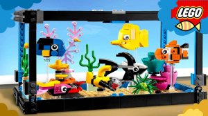 LEGO Creator 31122 Аквариум Обзор набора лего 3 в 1