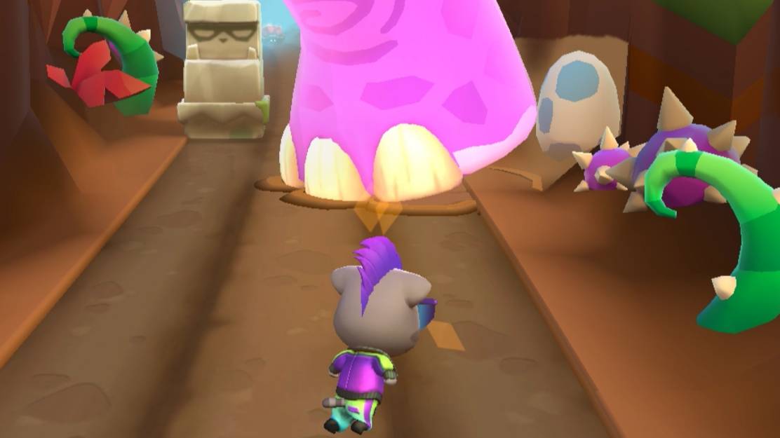 Панк Говорящий Том в мире динозавров Talking Tom Time Rush | Мультик Бегалки для малышей смотреть онлайн