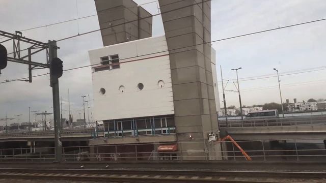 ЖД вокзал город Амстердам (Amsterdam)Голландия смотреть онлайн