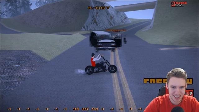 ПРЕСЛЕДУЕМ БАЙКЕРОВ В GTA SAMP! РЕАКЦИЯ! смотреть онлайн