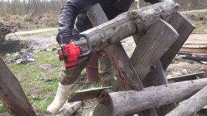 Мини цепная аккумуляторная пила