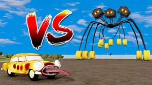 МОНСТРЫ ПРОТИВ МАШИНОК: Ледяной монстр заморозил дорогу! ❄️🛻