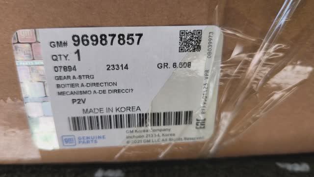 РУЛЕВАЯ РЕЙКА CHEVROLET EPICA / Шевроле Эпика GM 96987857 БЕЗ СЕРВОТРОНИКА. ОРИГИНАЛ GM / MANDO