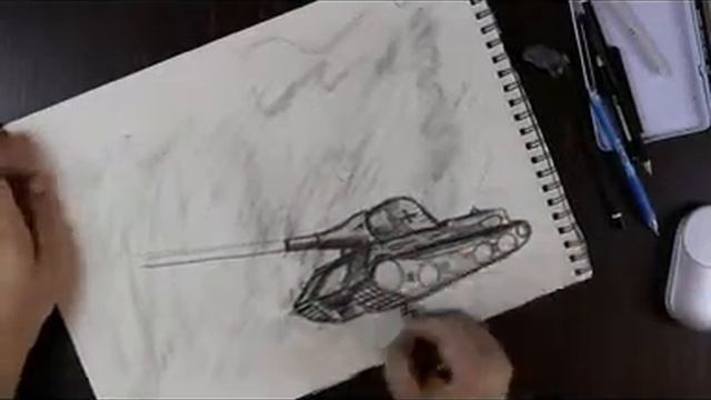 Lowe Wot Drawing. How To Draw Tank