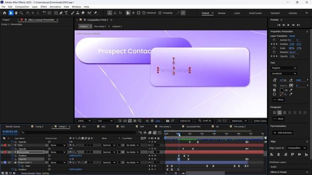 Идеальная анимация пользовательского интерфейса в After Effects