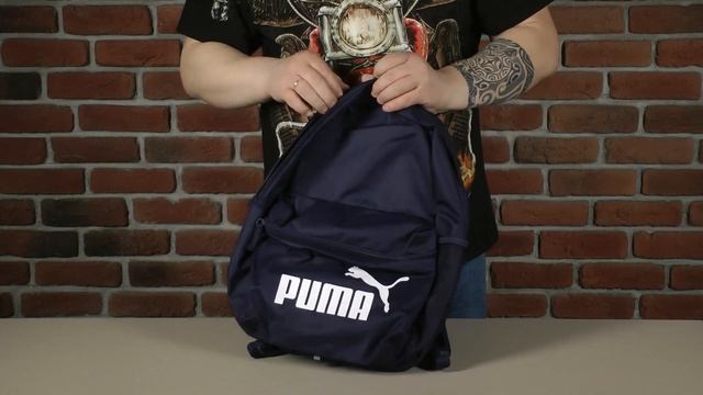 Розпаковка Puma Phase Backpack 07548743 смотреть онлайн