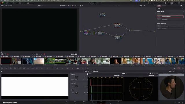 Подробно о работе с нодами в Davinci Resolve смотреть онлайн