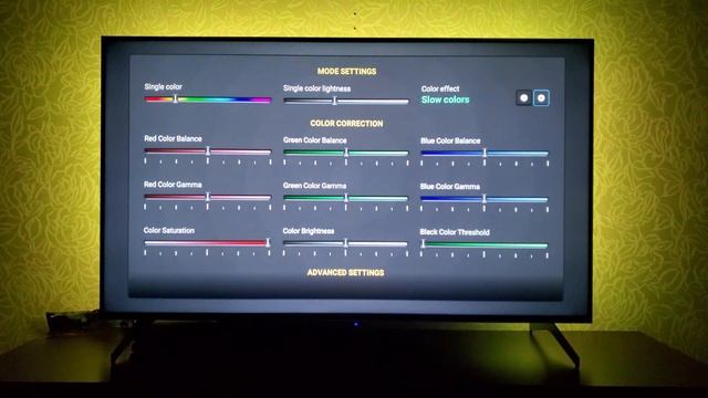 Динамическая подсветка Ambilight на любой телевизор или монитор