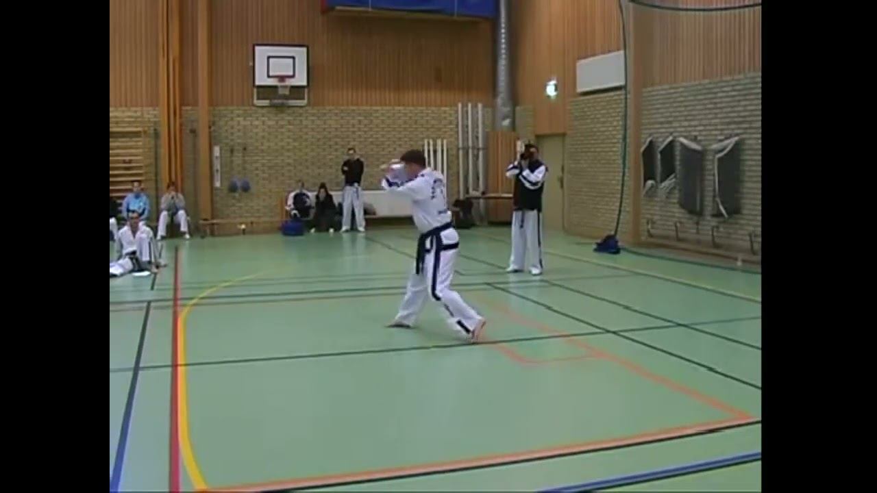 Ю син видео тхэквондо туль Черный пояс 3 Дан хьенг 68 движений комплекс Yoo Sin Tul спорт IFT спорт смотреть онлайн