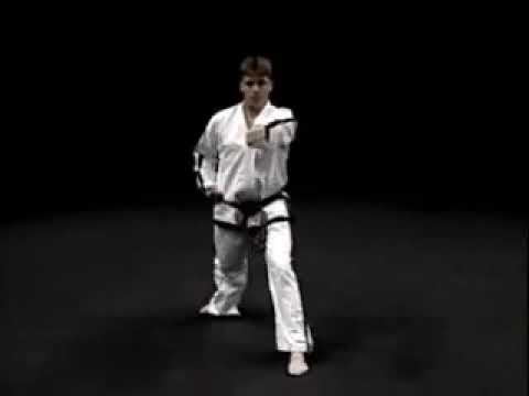 Саджу Чируги видео тхэквондо туль на белый пояс 1 комплекс, 10 (2) гып, хьенг Saju Jirugi Tul спорт смотреть онлайн