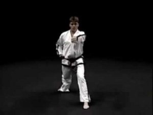 Саджу Чируги видео тхэквондо туль на белый пояс 1 комплекс, 10 (2) гып, хьенг Saju Jirugi Tul спорт