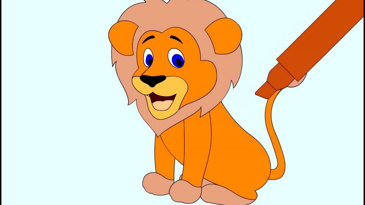 Мультик для самых маленьких. Домашние животные. Учим цвета. Раскраска и пазлы смотреть онлайн