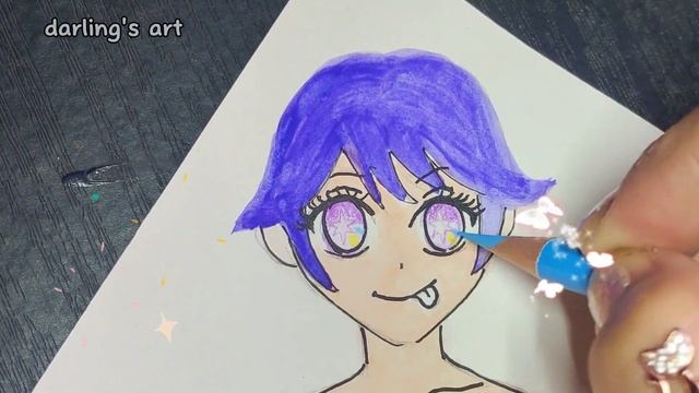 How To Make Ai Hoshino Paper Doll #diy #paperdolls #oshinoko Darling's Art And Vlogs