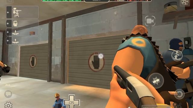 Играю в порт тф2 за инженера