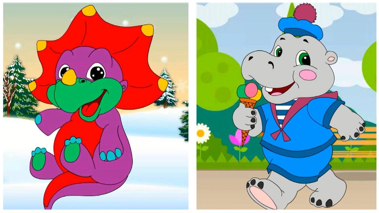 Мультик для малышей. Животные. Собираем пазлы смотреть онлайн