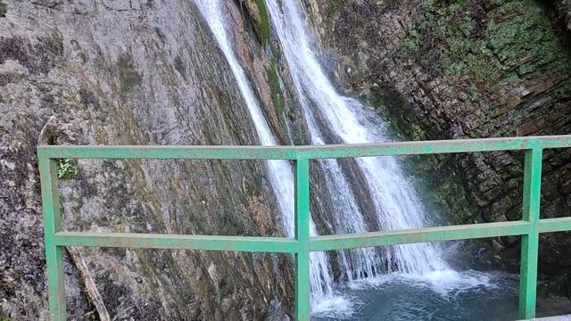 Водопад Коса Девы Марии. Солох - аул. Сочи . смотреть онлайн