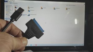 Кабель переходник SATA - USB 3.0 для HDD 2,5» / SSD, 22 см, SATA кабель - Я не ожидал, четыре диска