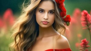 Леди Диана Анкудинова в красном.